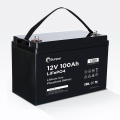 Конкурентоспособная цена литий -ионная батарея 12 В 100А цена 100AH ​​BMS LifePo4 Батарея